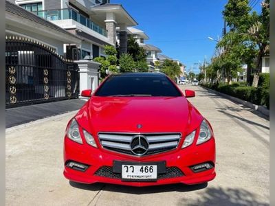 2011 Mercedes-Benz E250 1.8 AMG Coupe - used.thaimotorshow.com