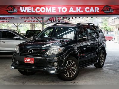 2014 Toyota Fortuner 3.0V 4X4 VN Turbo TRD - used.thaimotorshow.com